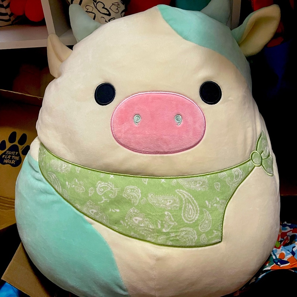 16” Squishmallow Belana the Cow (Easter Exclusive)
